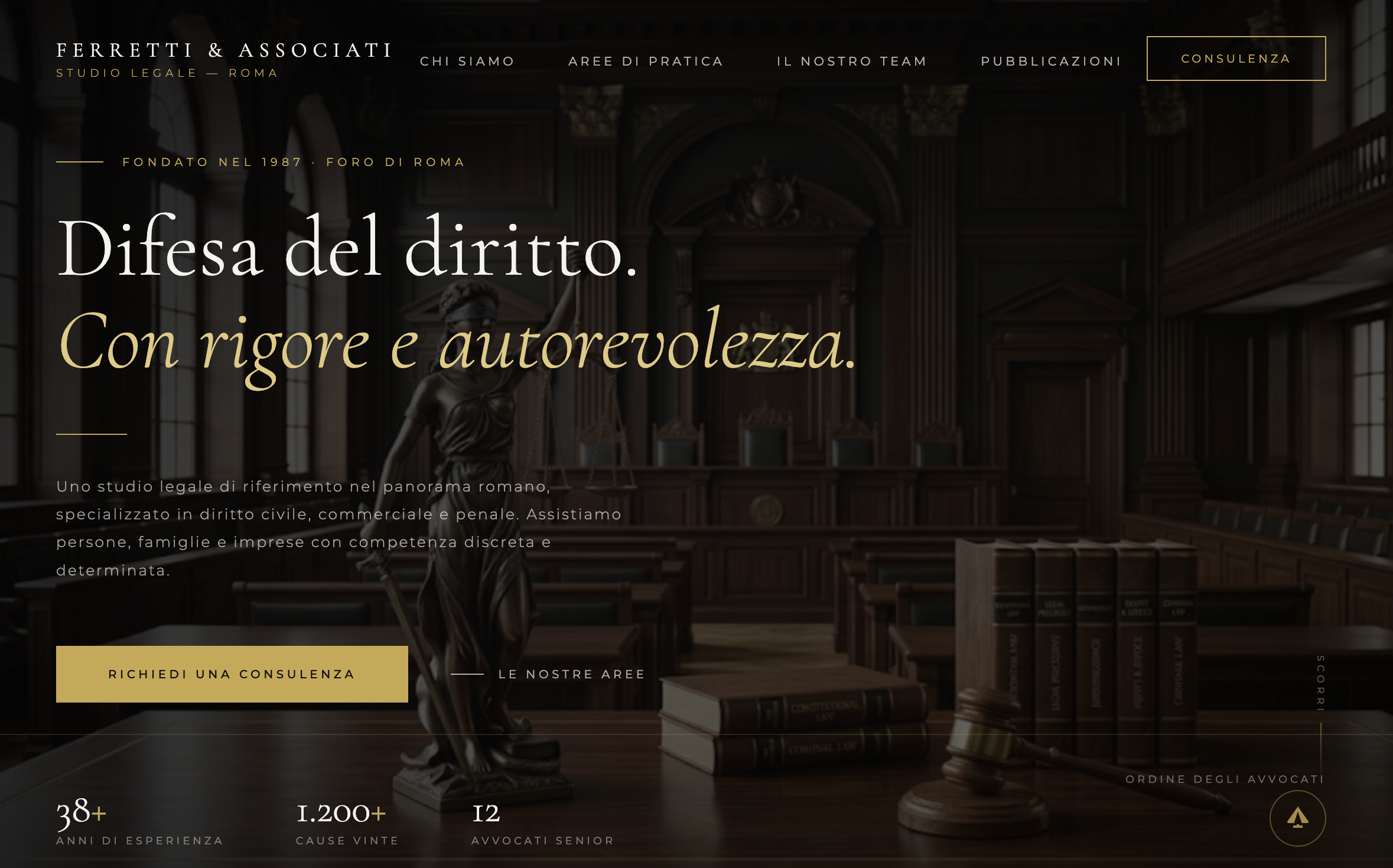 Demo sito Ferretti & Associati Studio Legale
